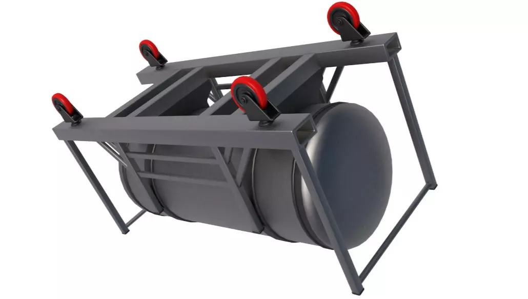 Beer Storage Tank 3D model_3