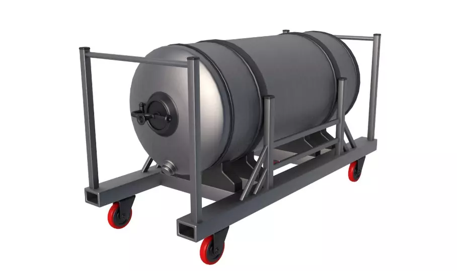 Beer Storage Tank 3D model_0