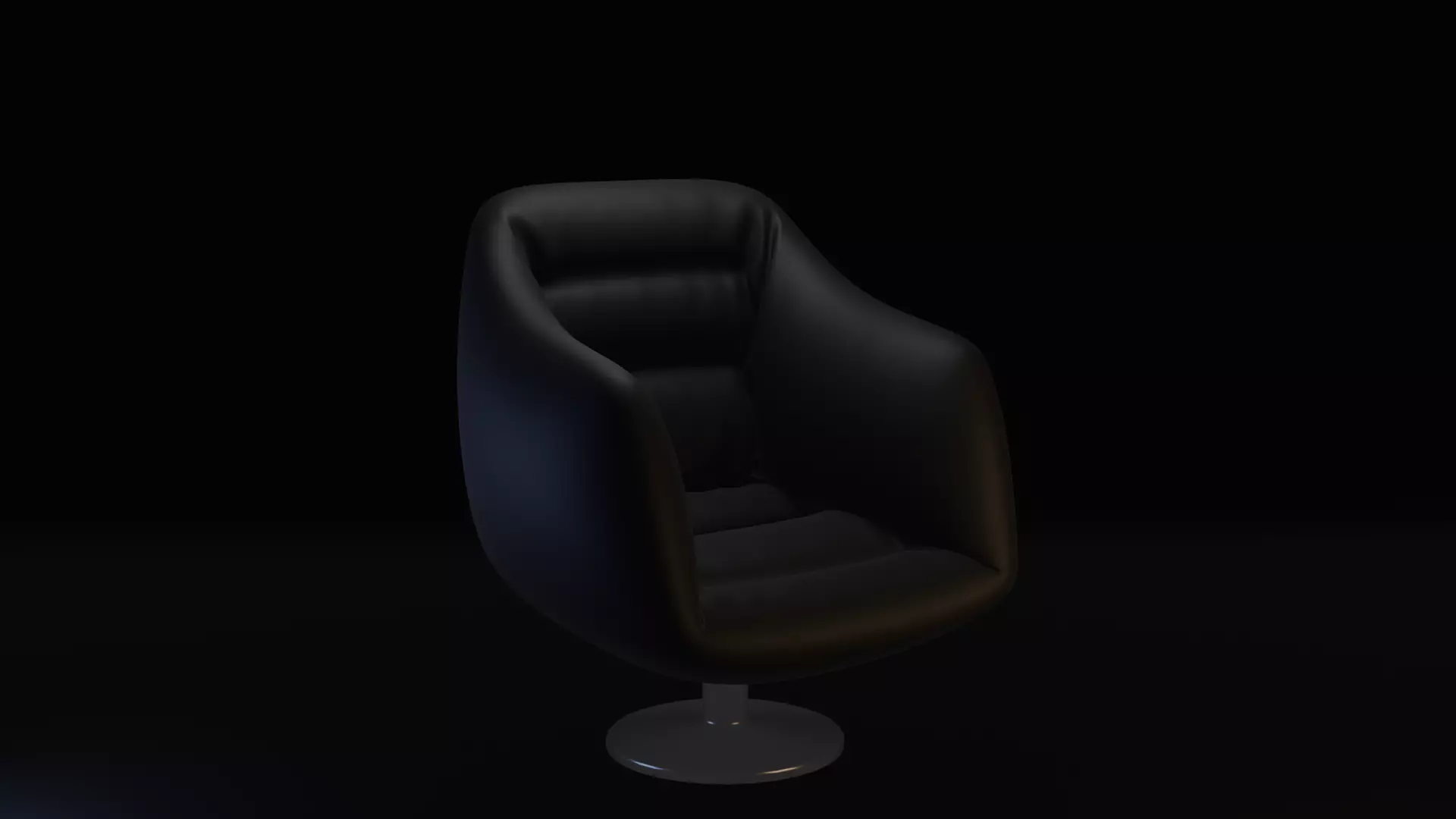 Furniture chair Free low-poly 3D model