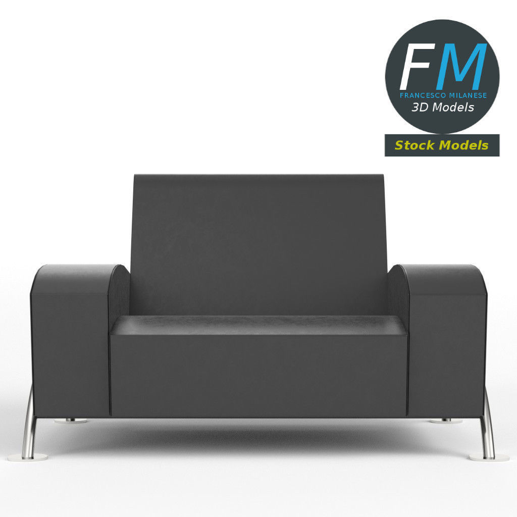 Armchair 3 3D model_3