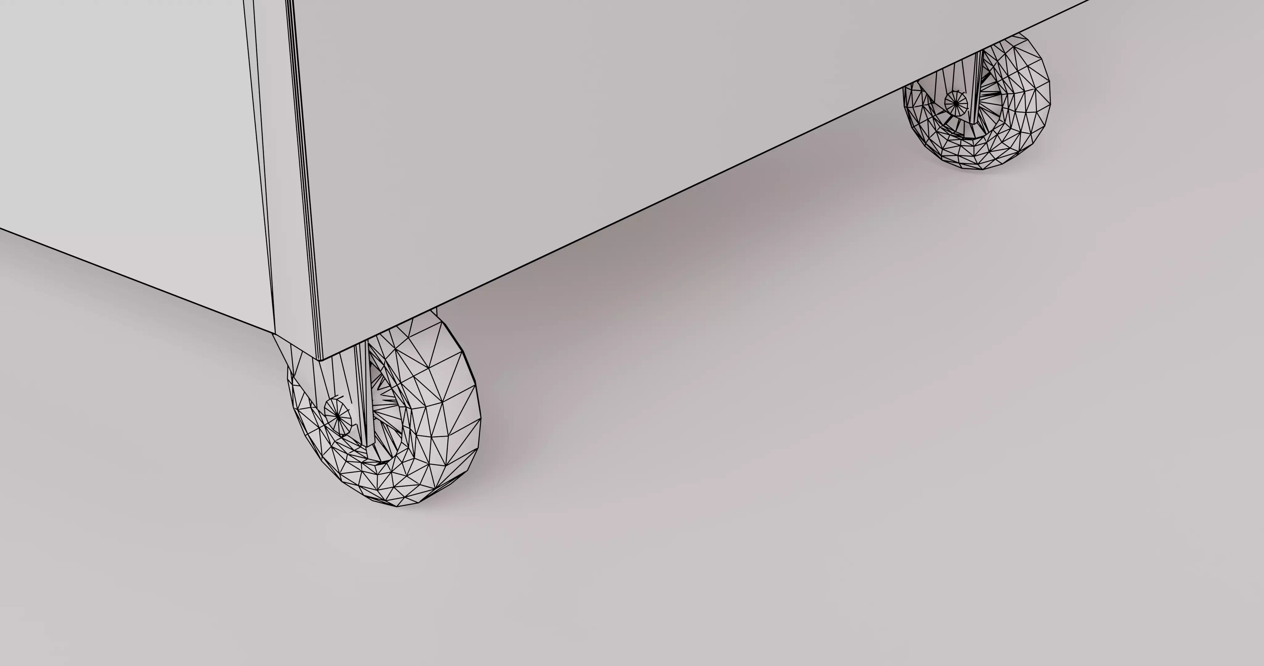 Dumpster with LODS Low-poly 3D model_12