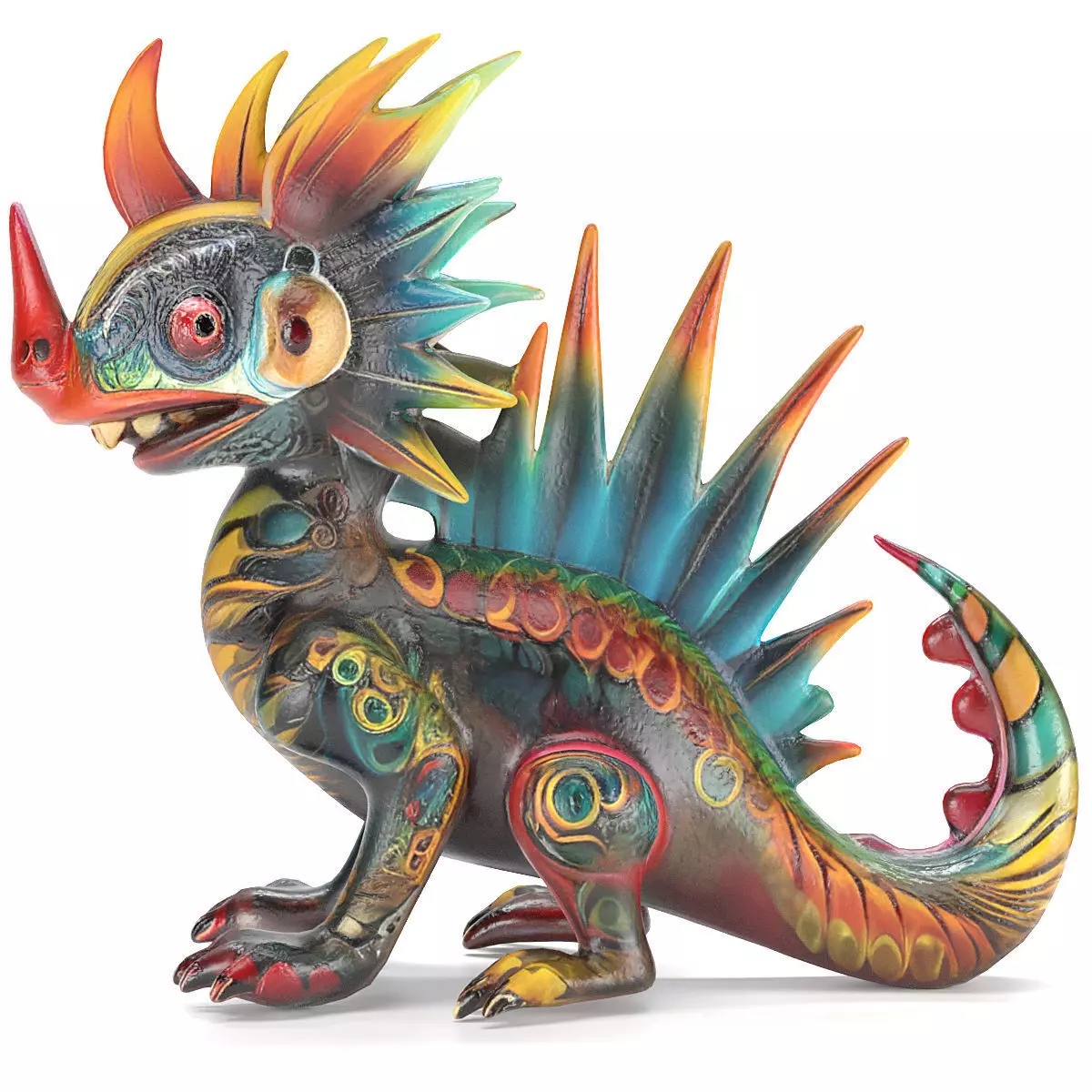 Alebrije 02 3D model_1