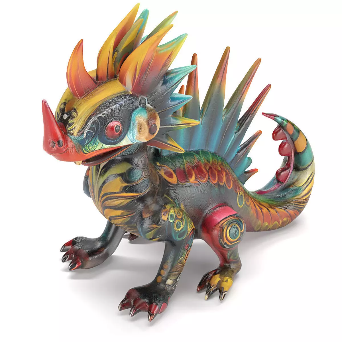 Alebrije 02 3D model_3