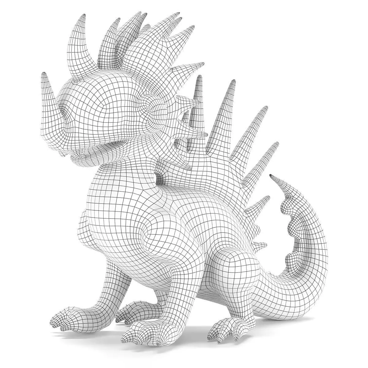 Alebrije 02 3D model_4