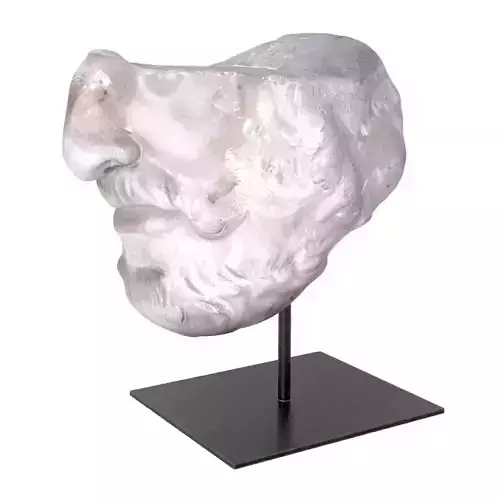 Roman Marble Head Fragment