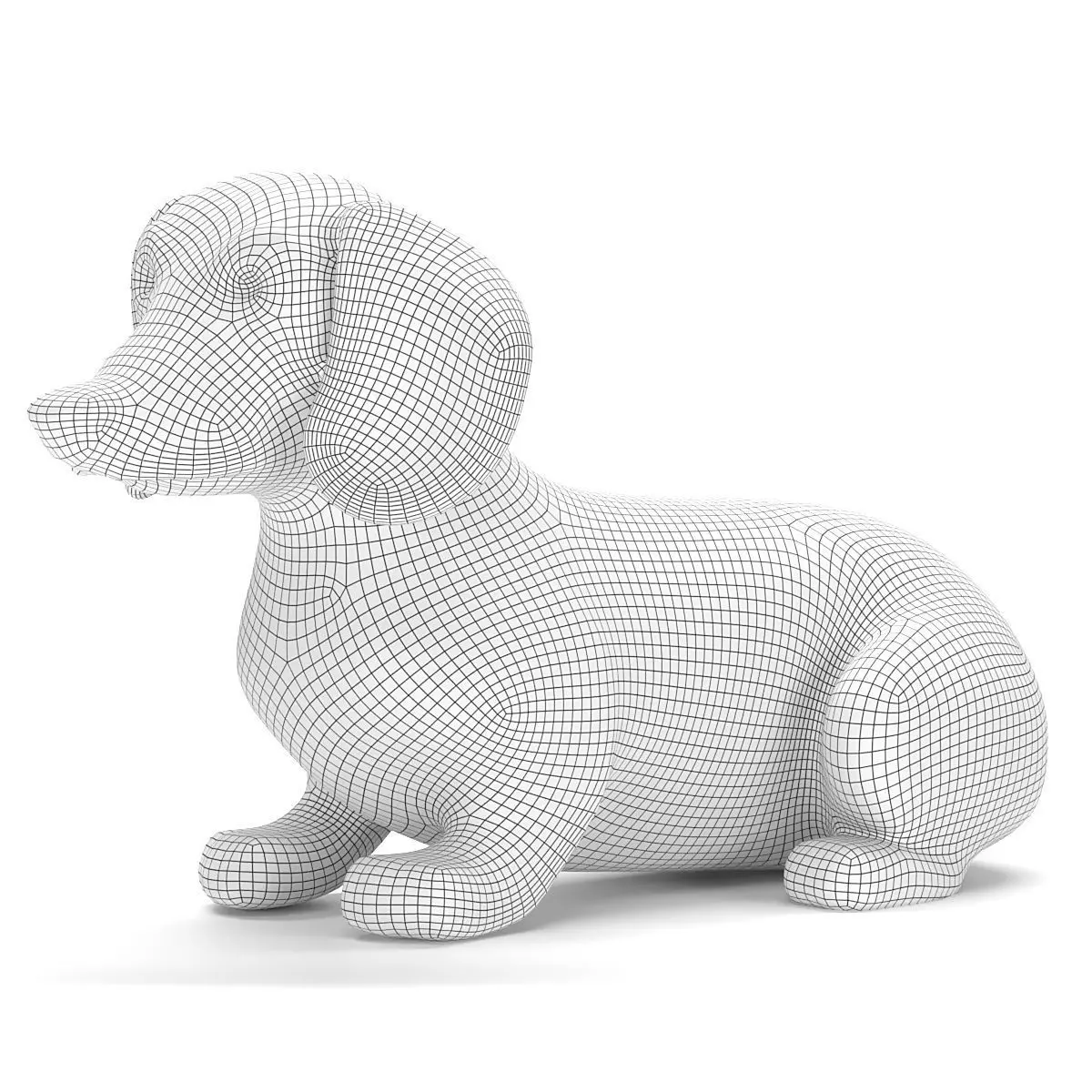 Alebrije dog 02 3D model_4