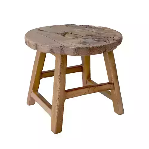 Rustic Farm Wheel Table