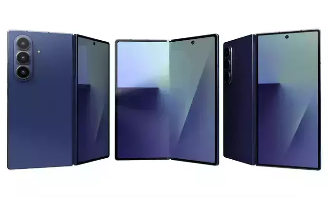 Samsung Galaxy Z Fold7 Blue Shadow