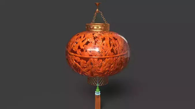Chinese dragon ball  lantern 