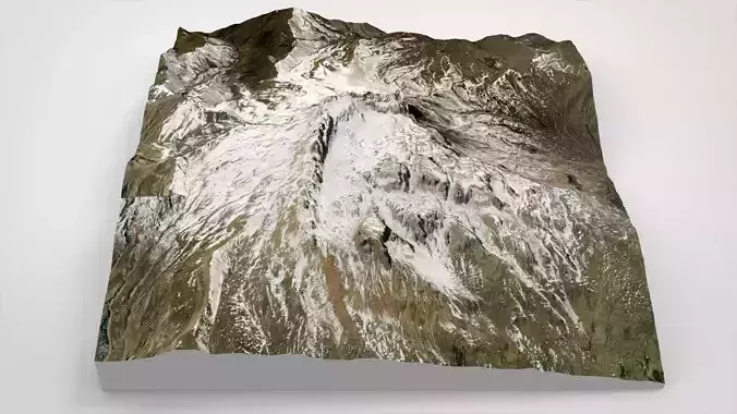 Mountain landscape Shalbuzdag Dagestan