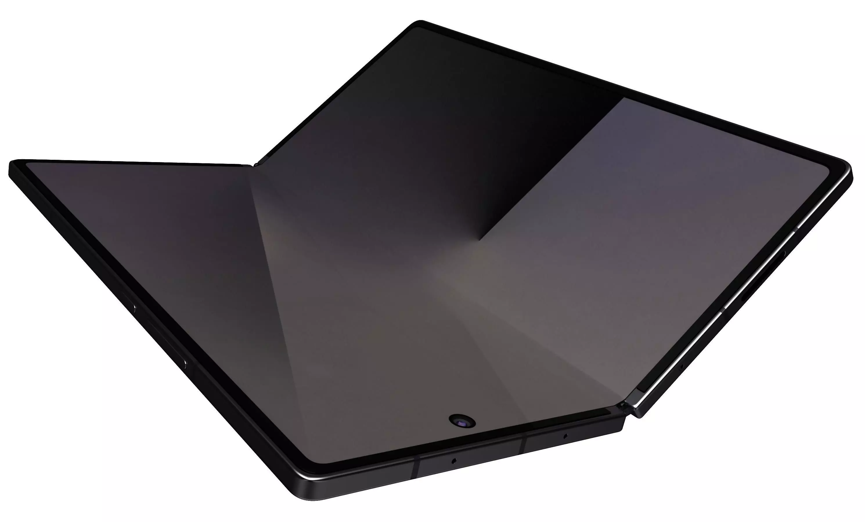 Samsung Galaxy Z Fold7 Jet Black 3D model_4