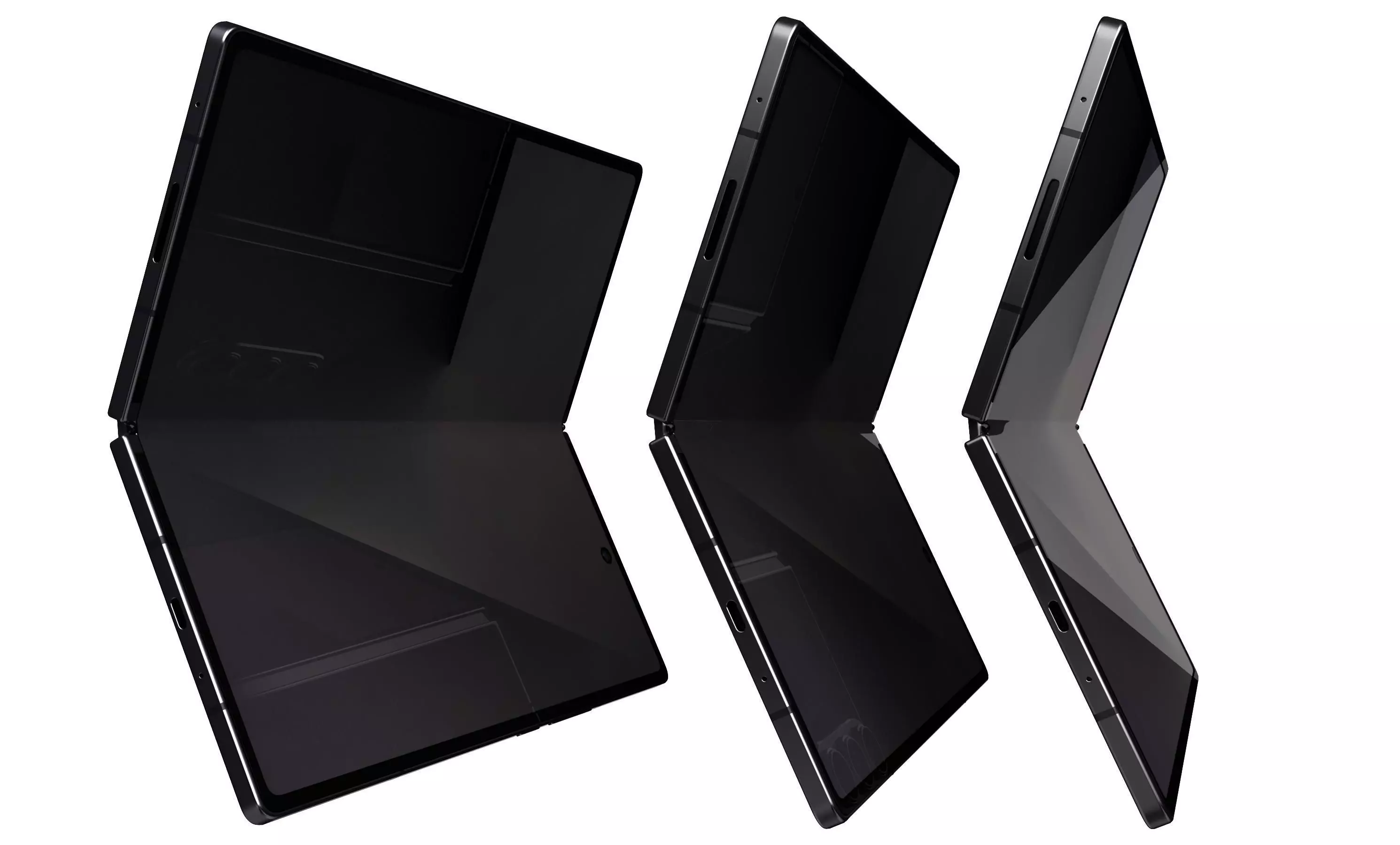 Samsung Galaxy Z Fold7 Jet Black 3D model_8