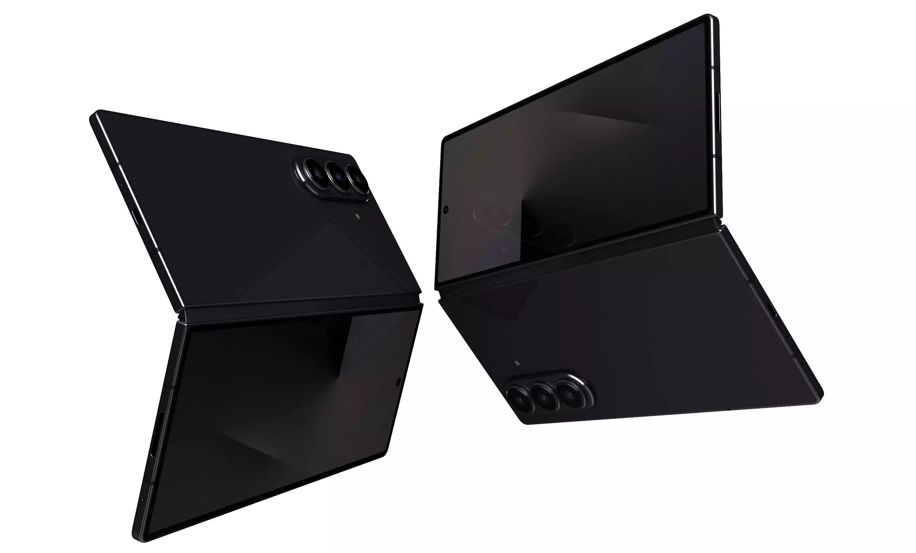 Samsung Galaxy Z Fold7 Jet Black 3D model_31