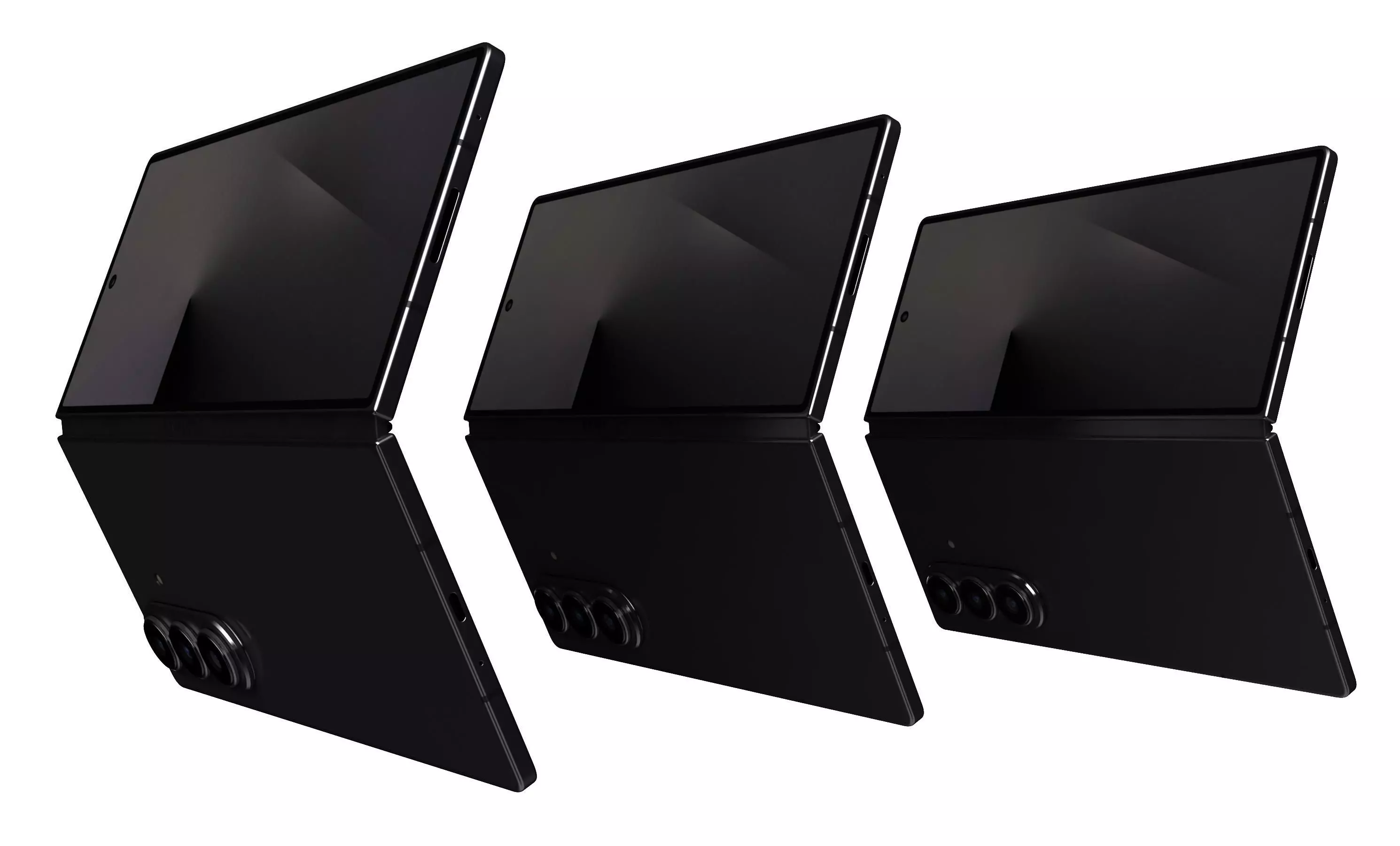 Samsung Galaxy Z Fold7 Jet Black 3D model_9