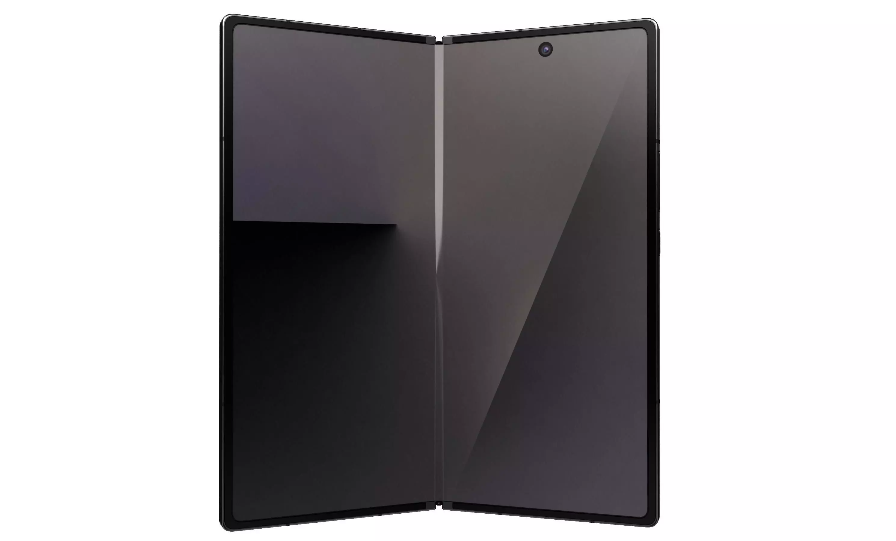 Samsung Galaxy Z Fold7 Jet Black 3D model_11