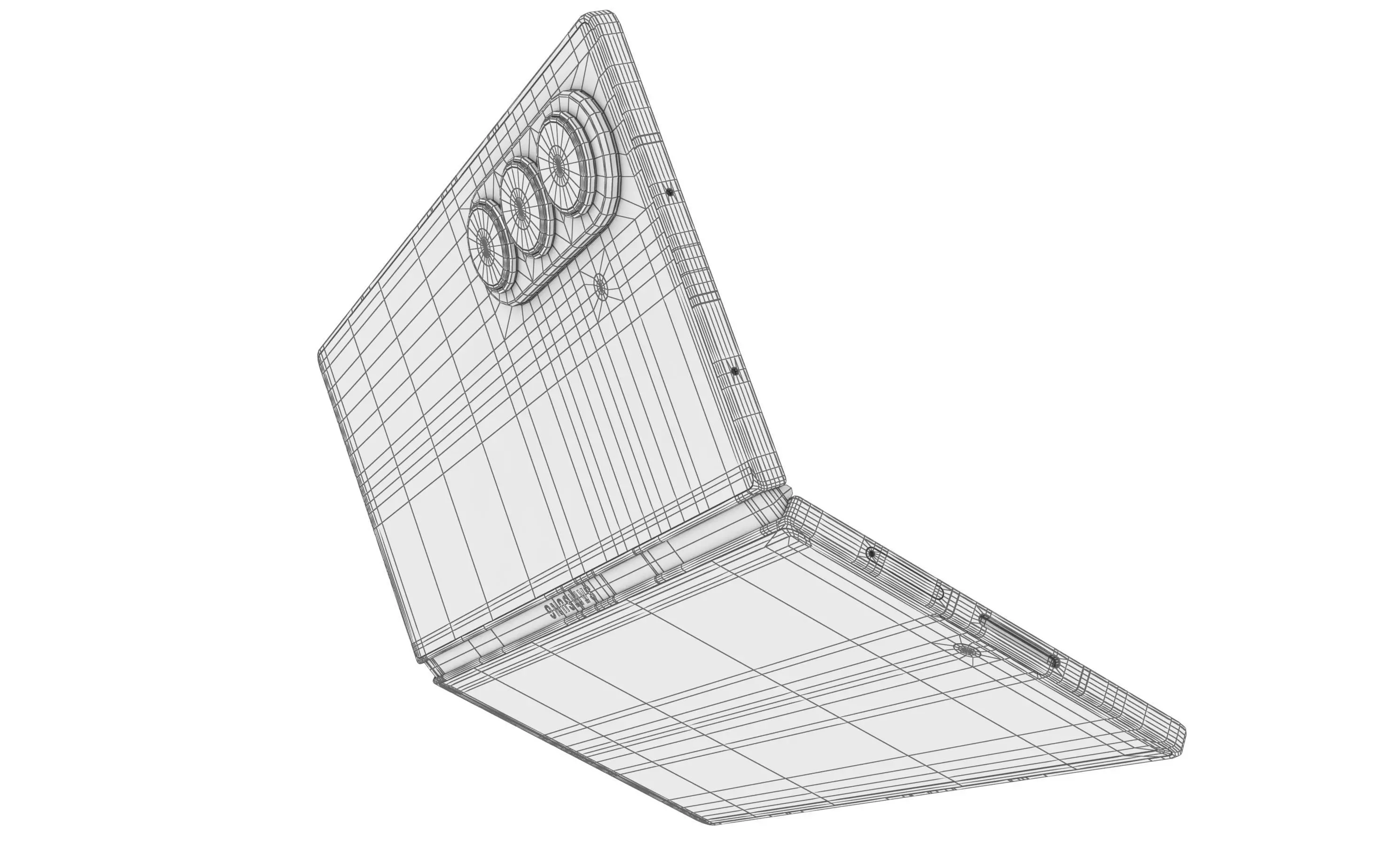 Samsung Galaxy Z Fold7 Jet Black 3D model_15