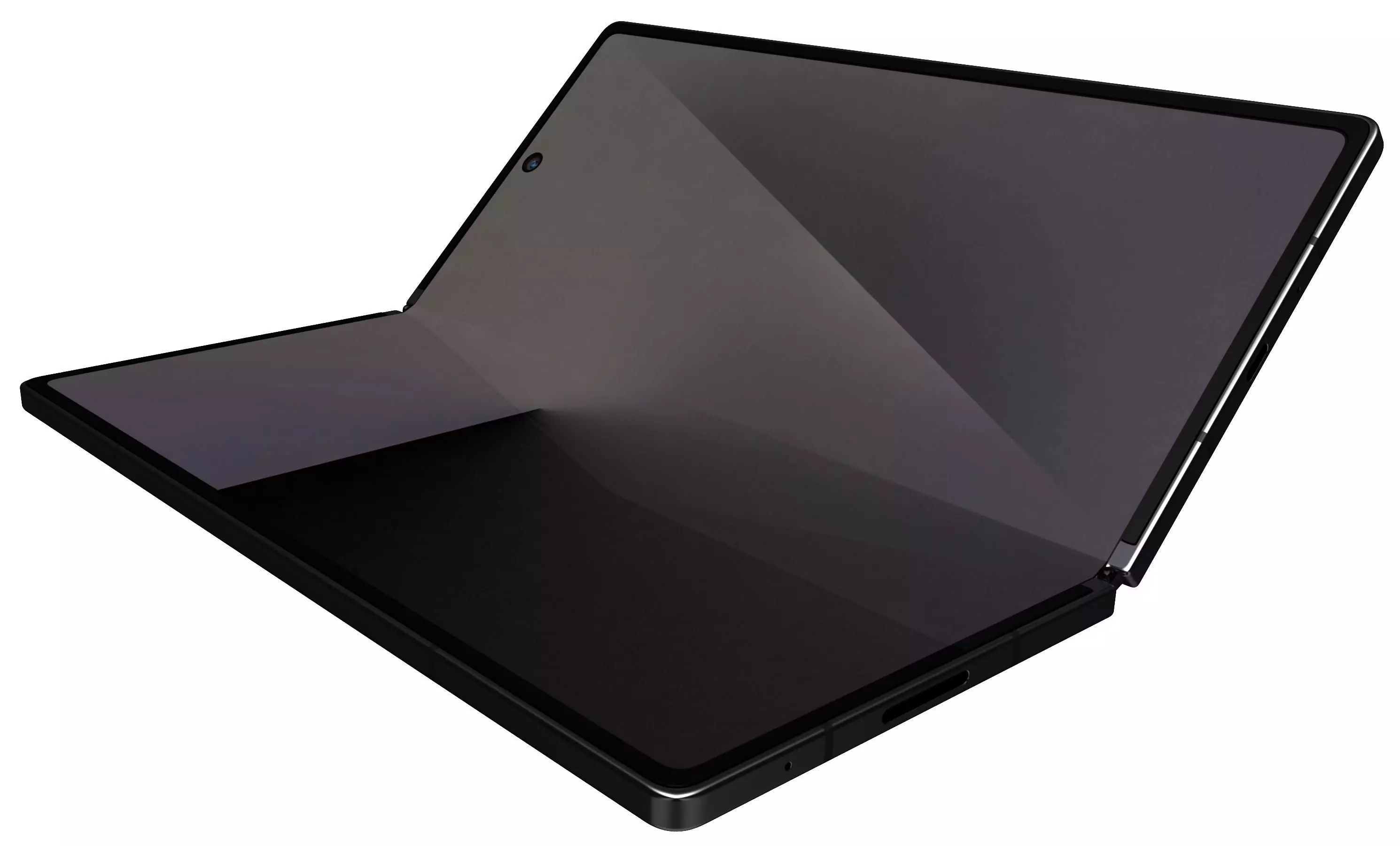 Samsung Galaxy Z Fold7 Jet Black 3D model_3