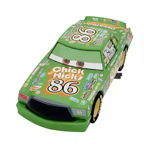 Chick Hicks Low-poly 3D model