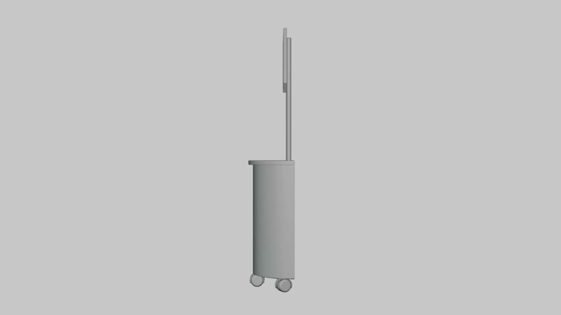 Display Stand - Geometry Only No Textures No Materials 3D model_1