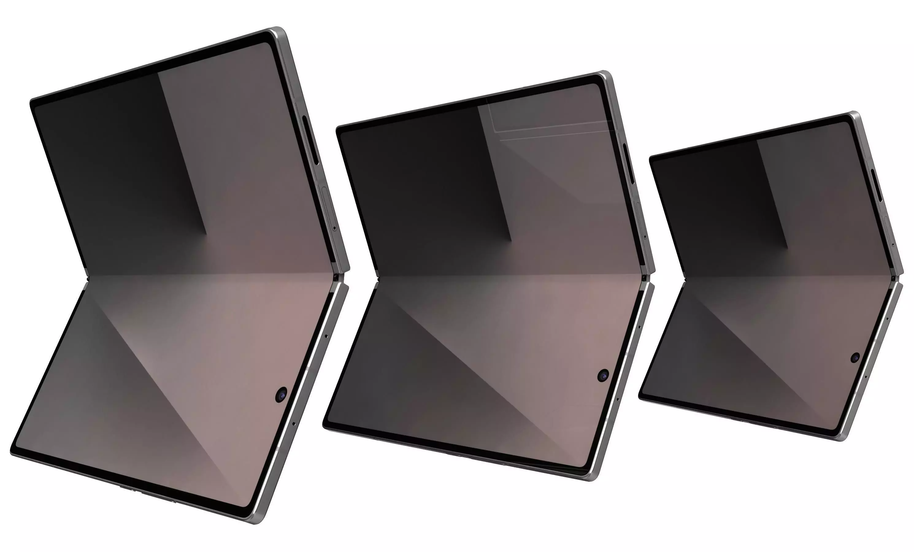 Samsung Galaxy Z Fold7 Silver Shadow 3D model_10