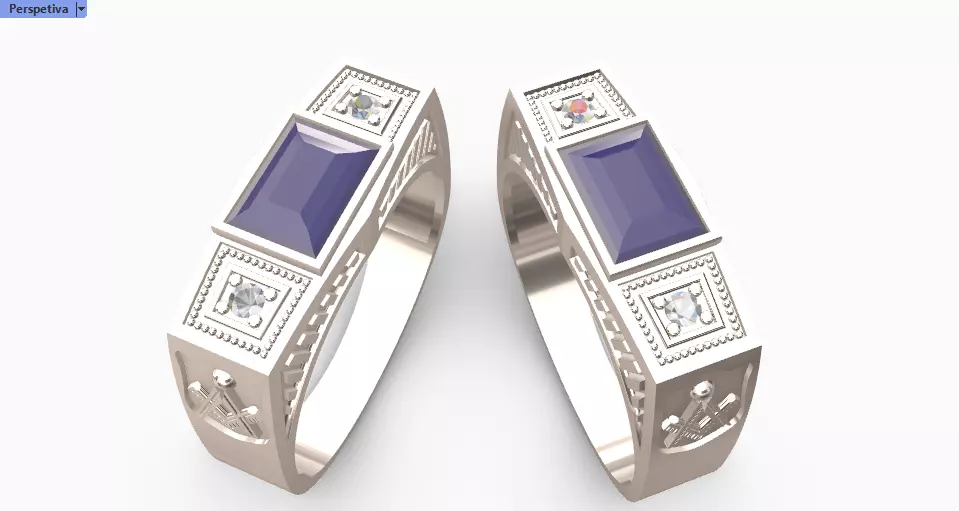 Anel formatura de Arquitetura 3D print model_3