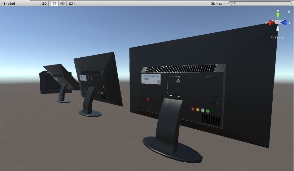 Computer assets Low-poly 3D model_2