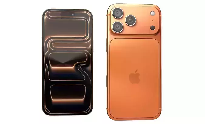 Apple iPhone 17 Pro Max Cosmic Orange
