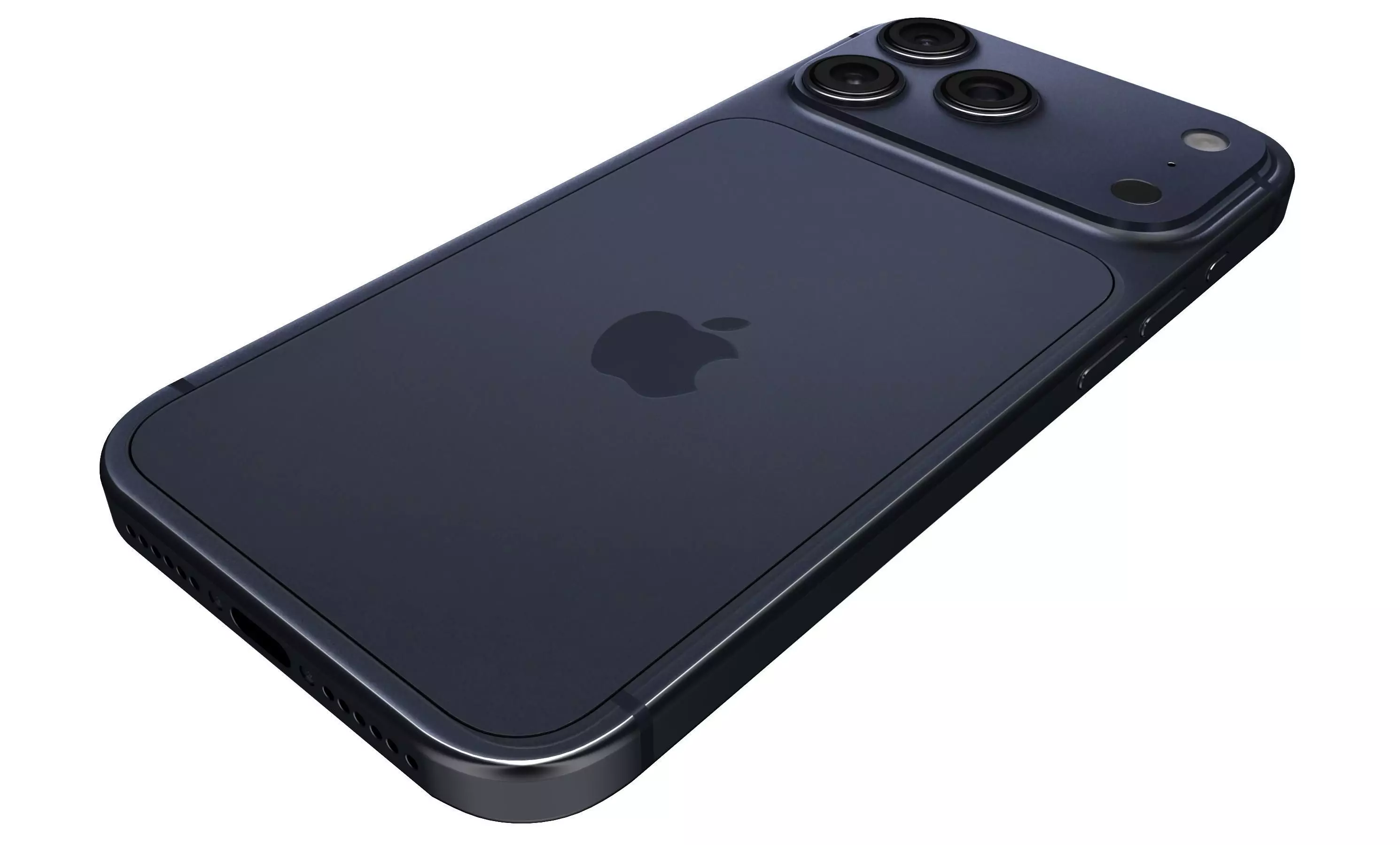 Apple iPhone 17 Pro Max Deep Blue 3D model_17