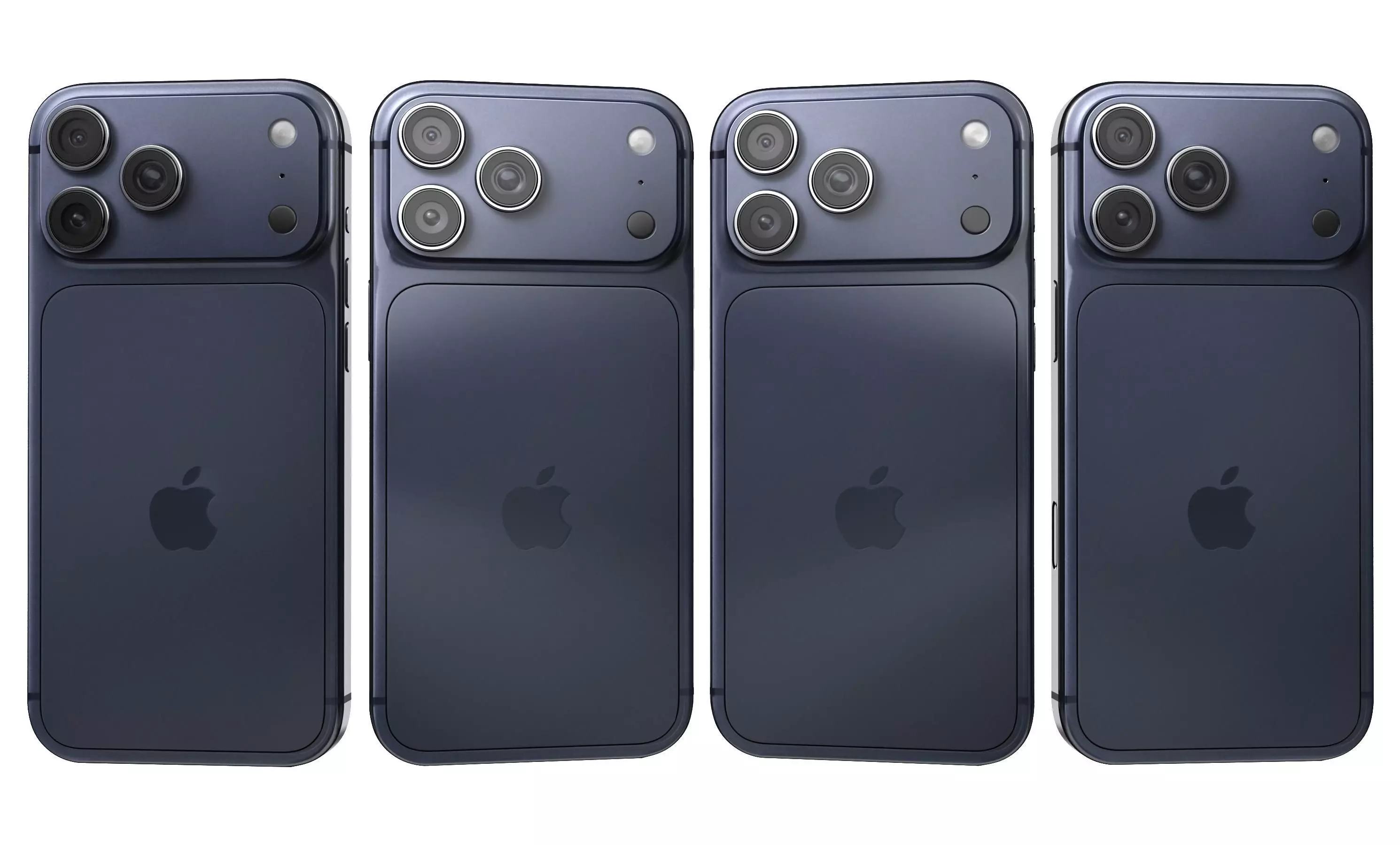 Apple iPhone 17 Pro Max Deep Blue 3D model_8