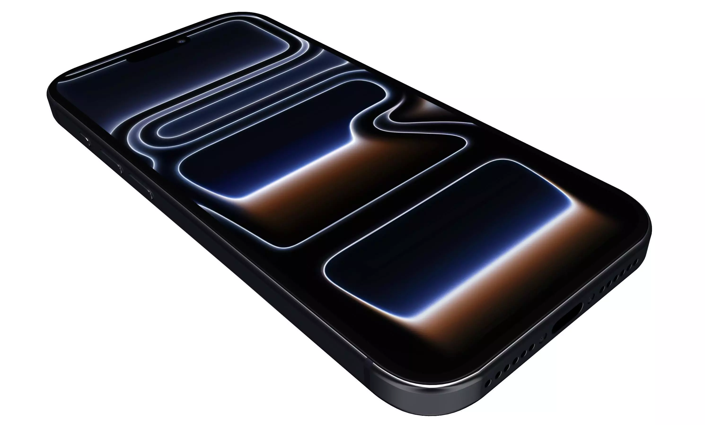 Apple iPhone 17 Pro Max Deep Blue 3D model_29