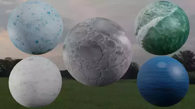 Foam Ocean Pack  5 Materials