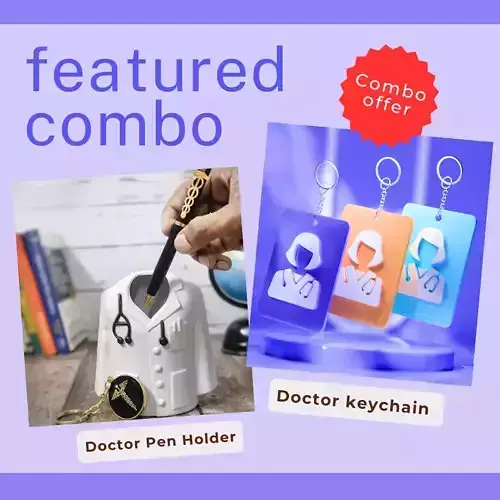 Pen Holder and Keychain combo