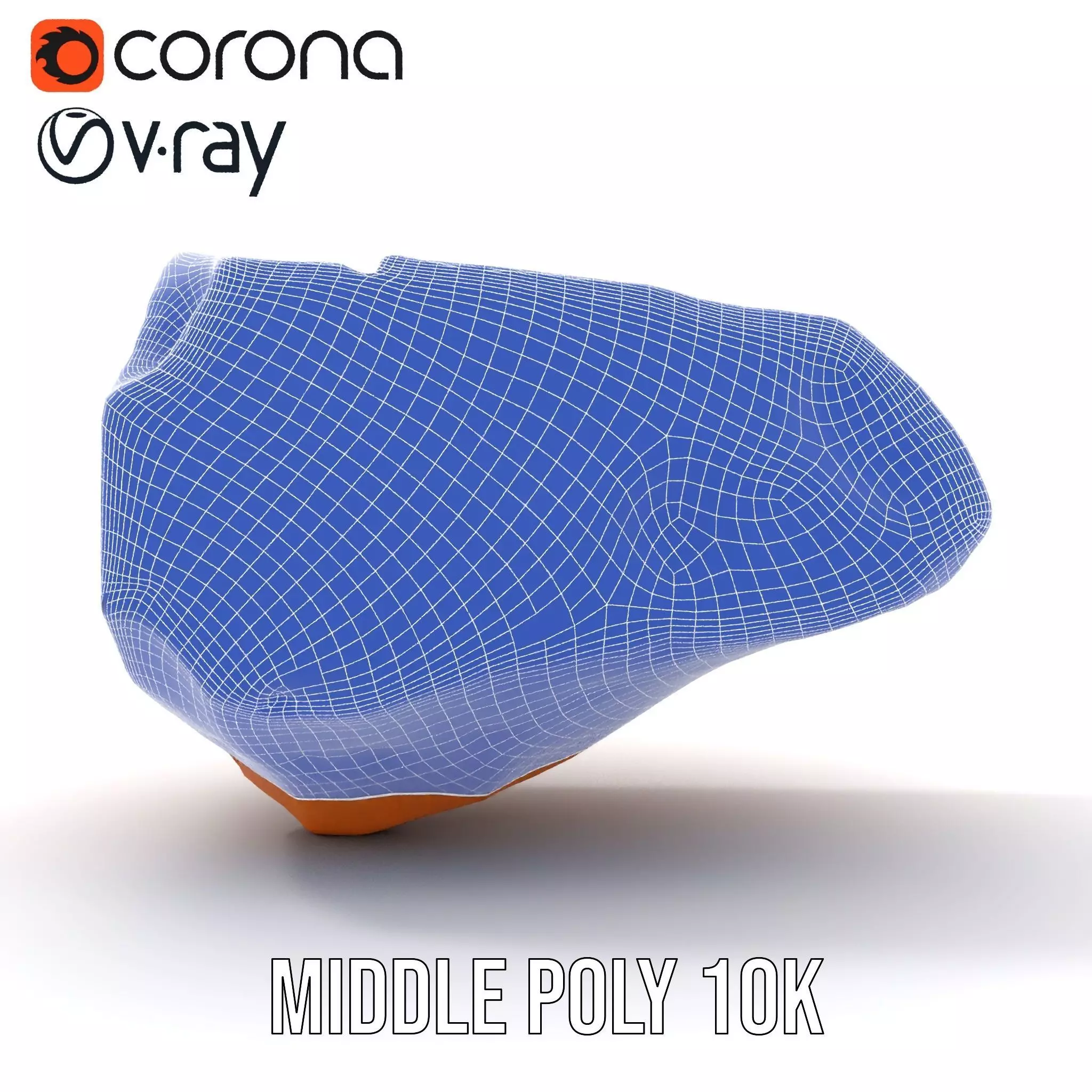 Rugged Sandstone Block model pack Texture_28