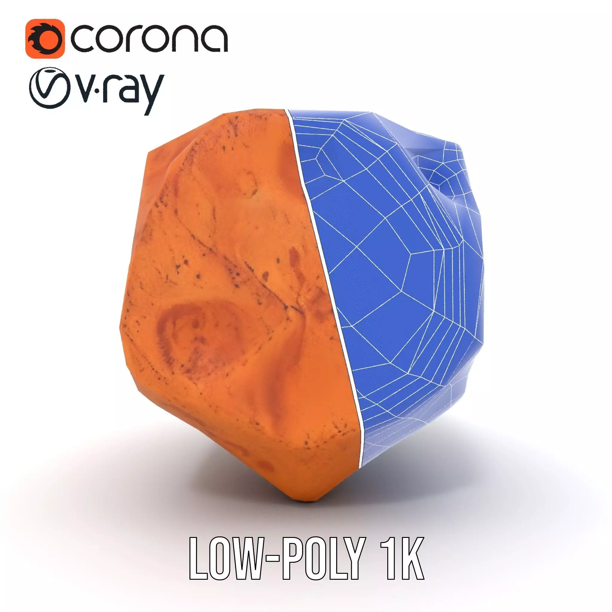 Rugged Sandstone Block model pack Texture_29