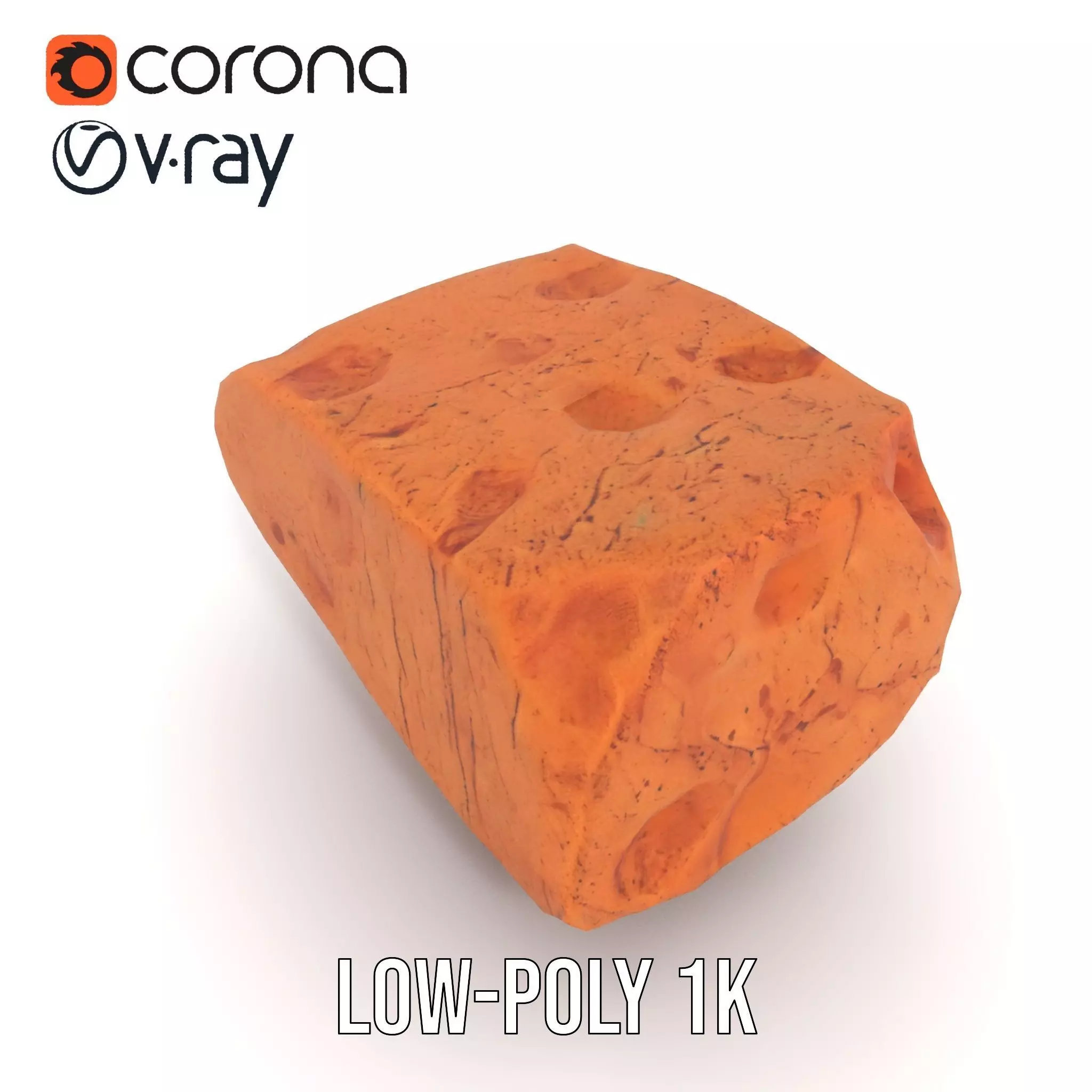 Rugged Sandstone Block model pack Texture_10