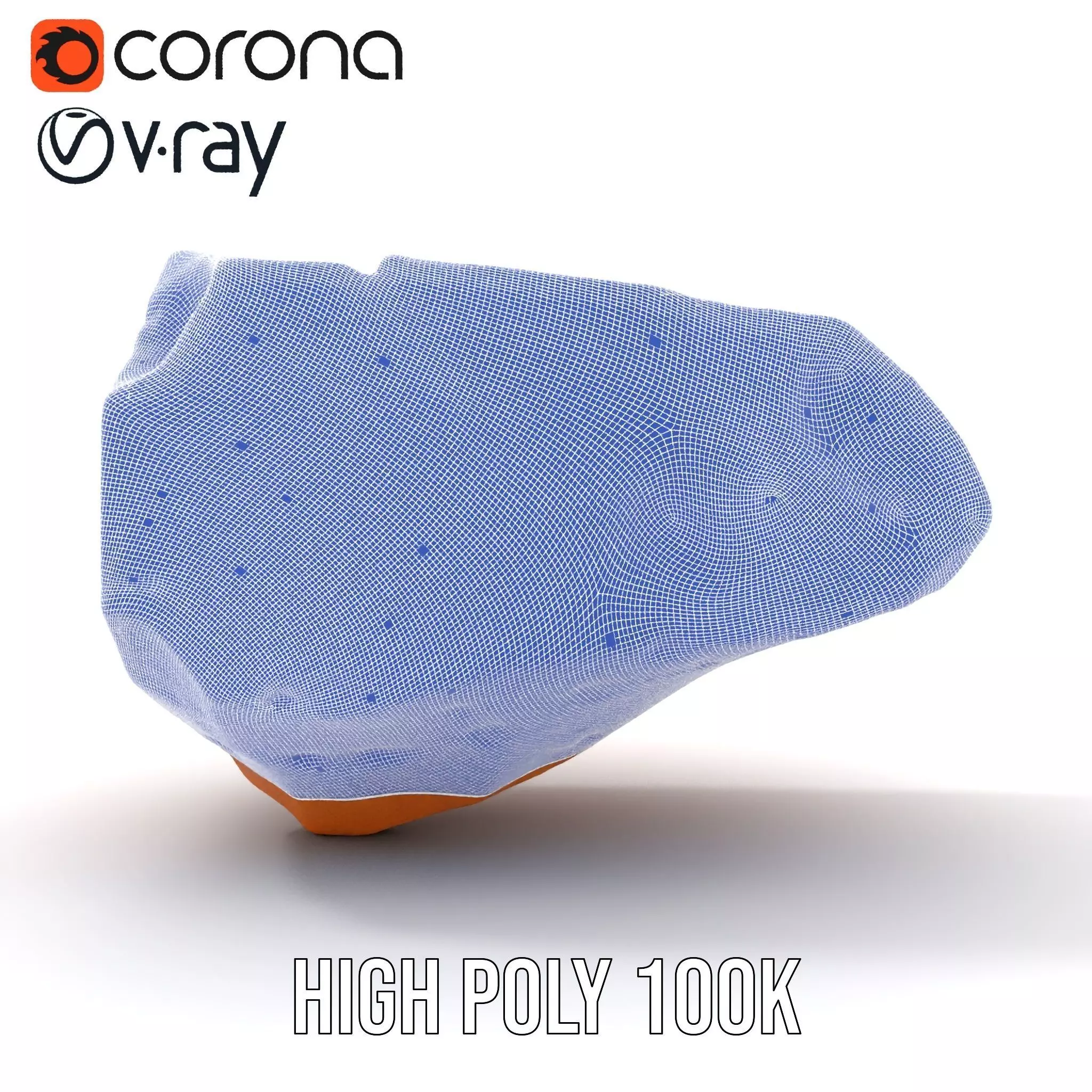 Rugged Sandstone Block model pack Texture_34