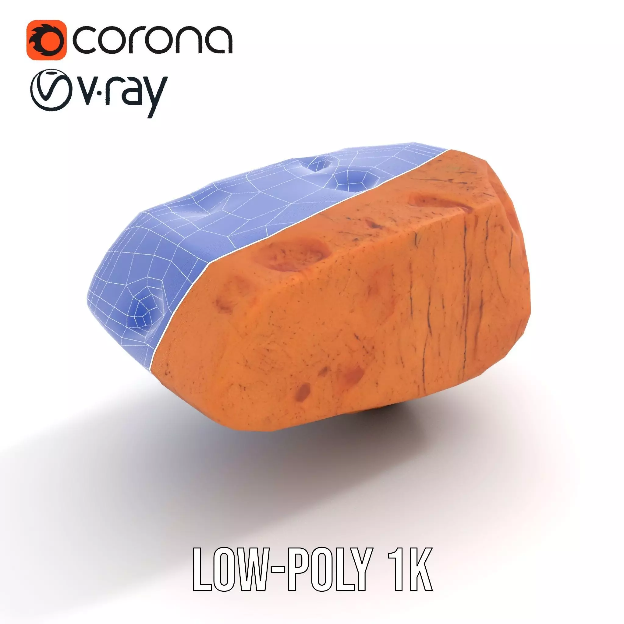 Rugged Sandstone Block model pack Texture_20