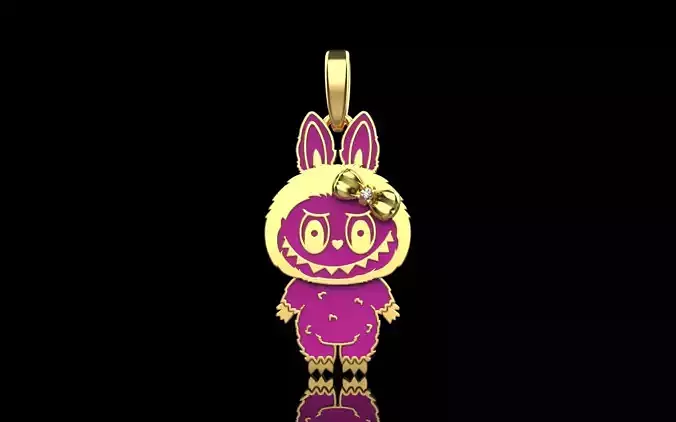 Girl Labubu pendant model 1400
