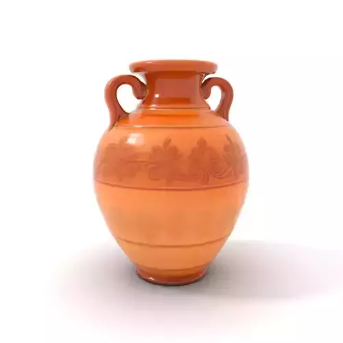 Elegant Terracotta Vase model pack Low-poly 3D model Elegant Terracotta Vase model pack Low-poly 3D model