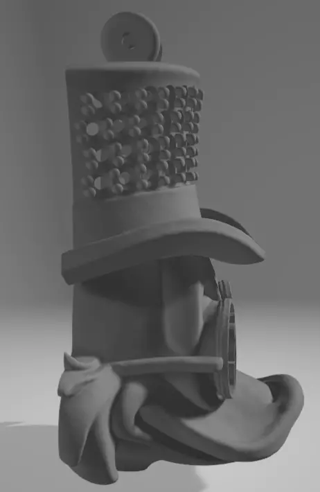 pato 1 3D print model_1