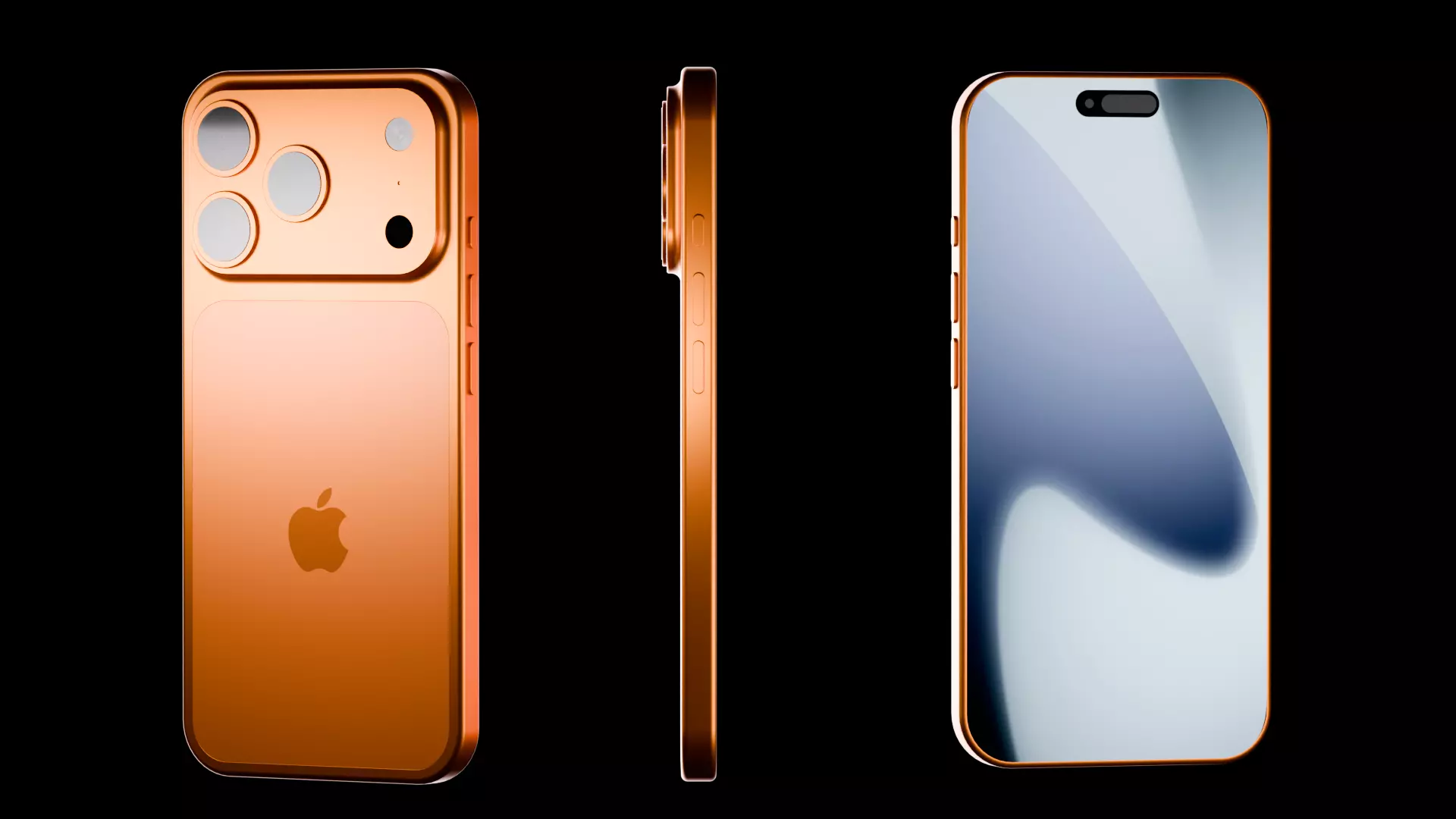 Iphone 17 pro max 3D model_1