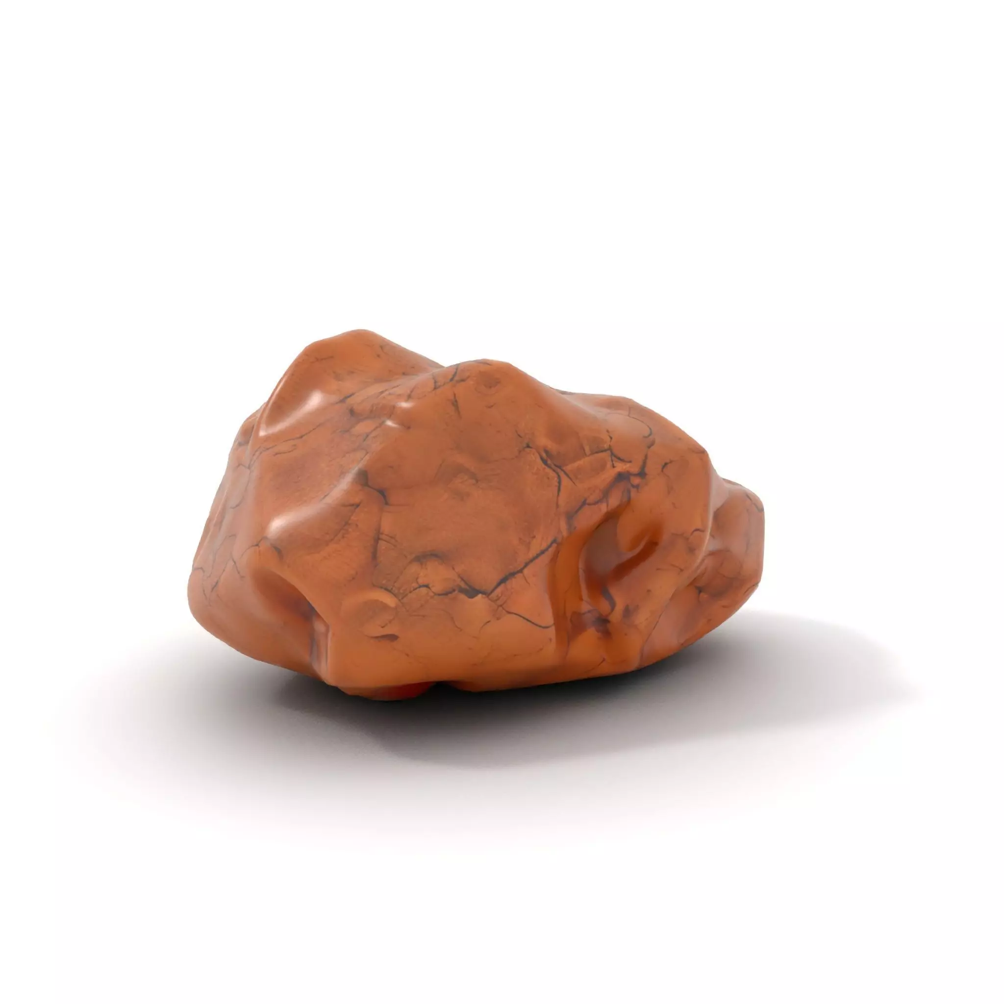 Terracotta Boulder model pack Low-poly 3D model_13