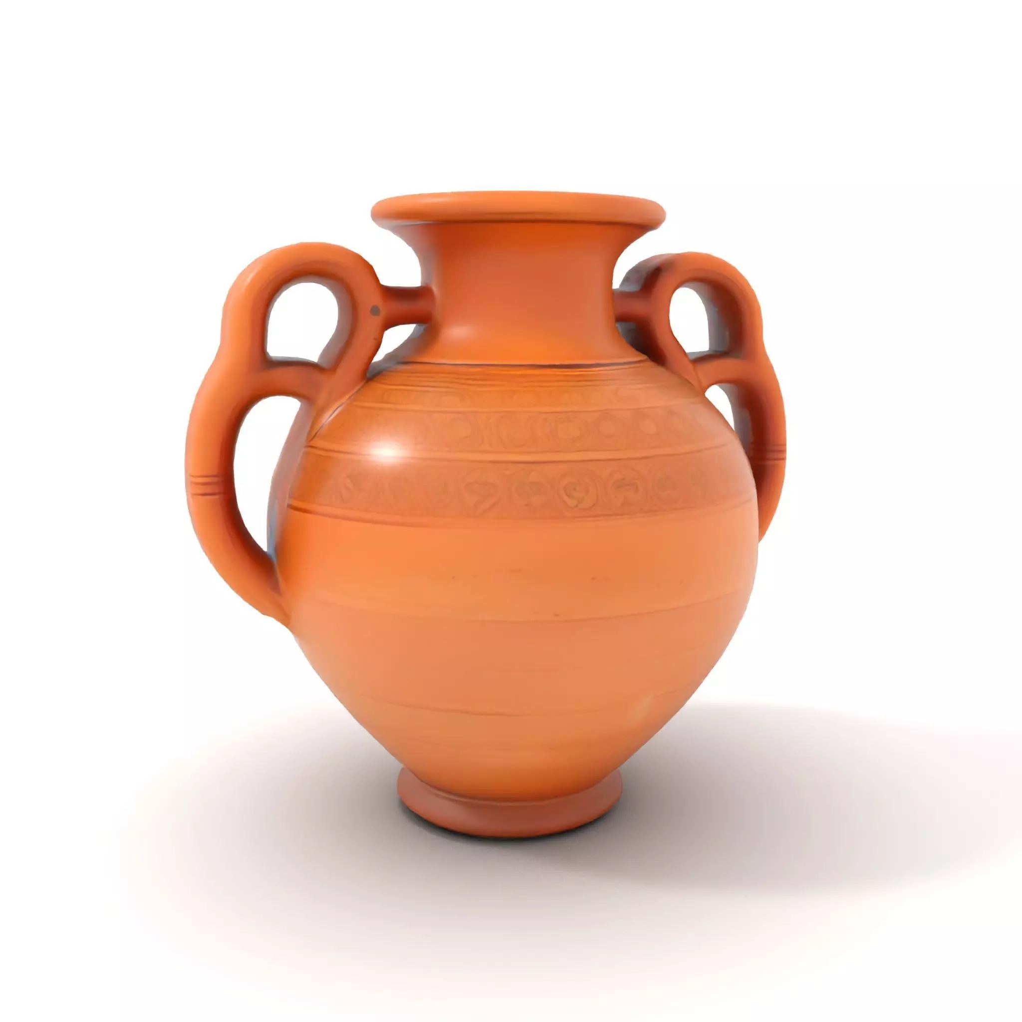 Terracotta Vase model pack Low-poly 3D model_11