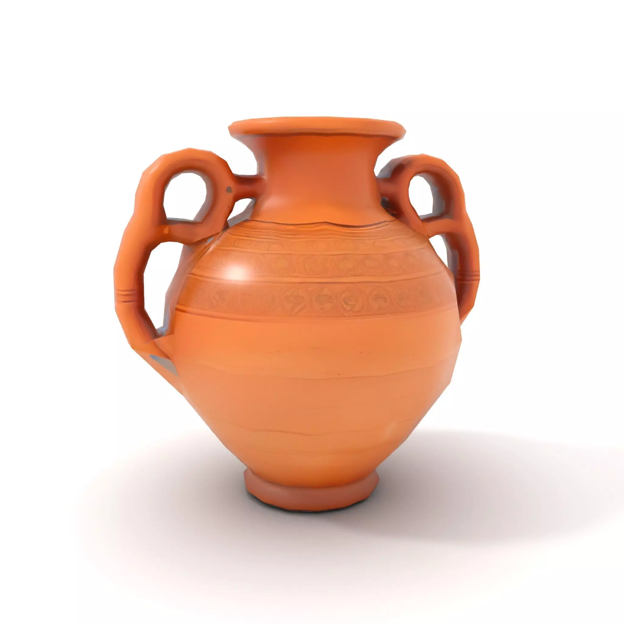 Terracotta Vase model pack Low-poly 3D model_14