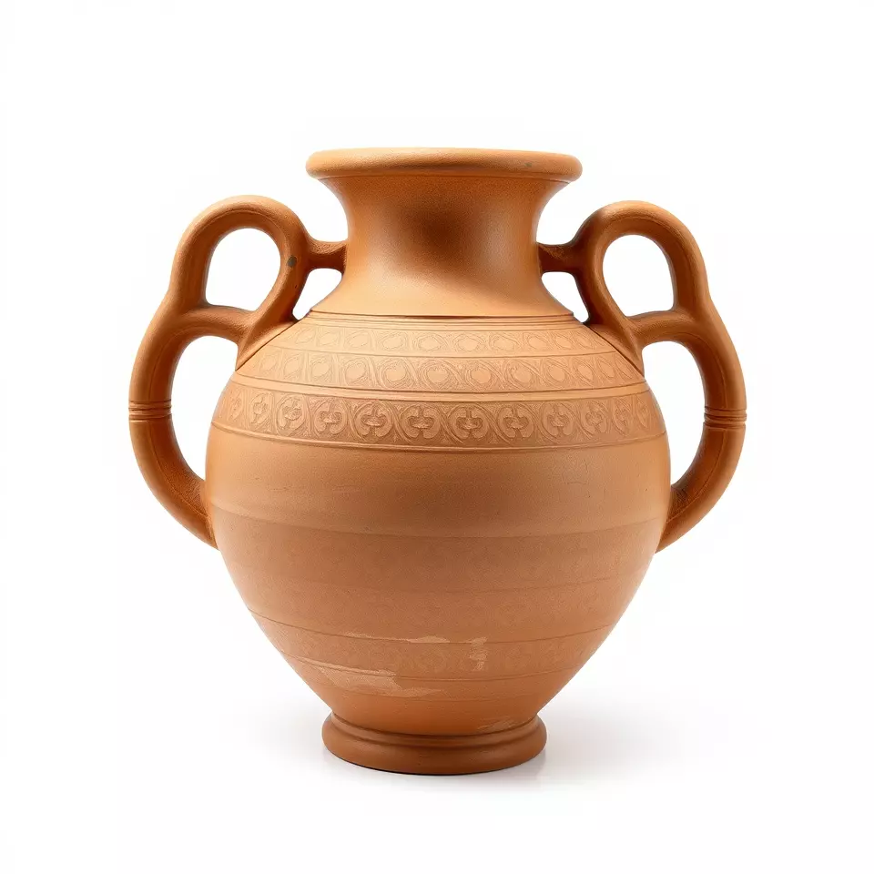 Terracotta Vase model pack Low-poly 3D model_2