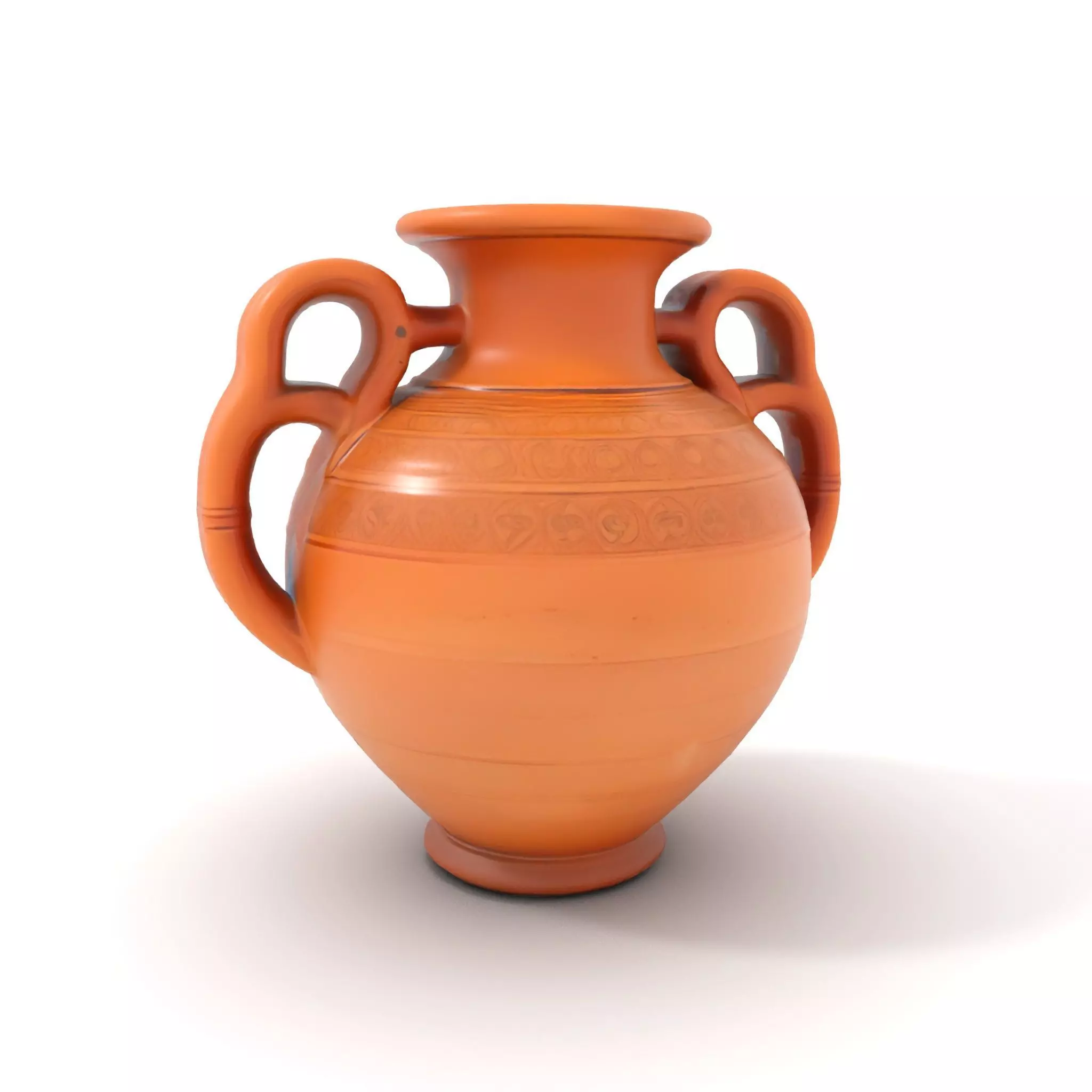Terracotta Vase model pack Low-poly 3D model_0