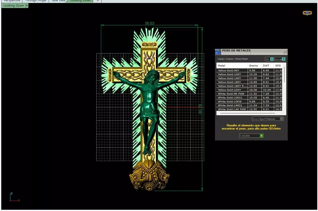 Jesus on the Cross Cross of the Lord of Miracles 3d model 3D print model_9
