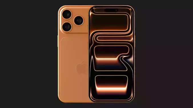 iPhone 17 Pro Max 3D model iPhone 17 Pro Max 3D model