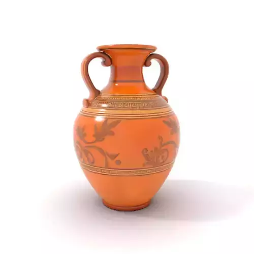 Elegant Terracotta Amphora model pack Low-poly 3D model Elegant Terracotta Amphora model pack Low-poly 3D model
