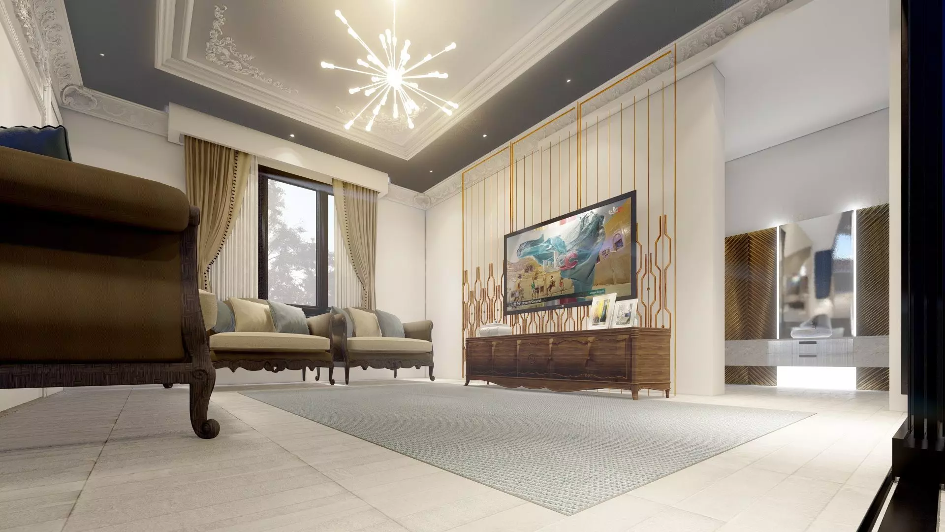 Interior design house 3D Model 3D model_5